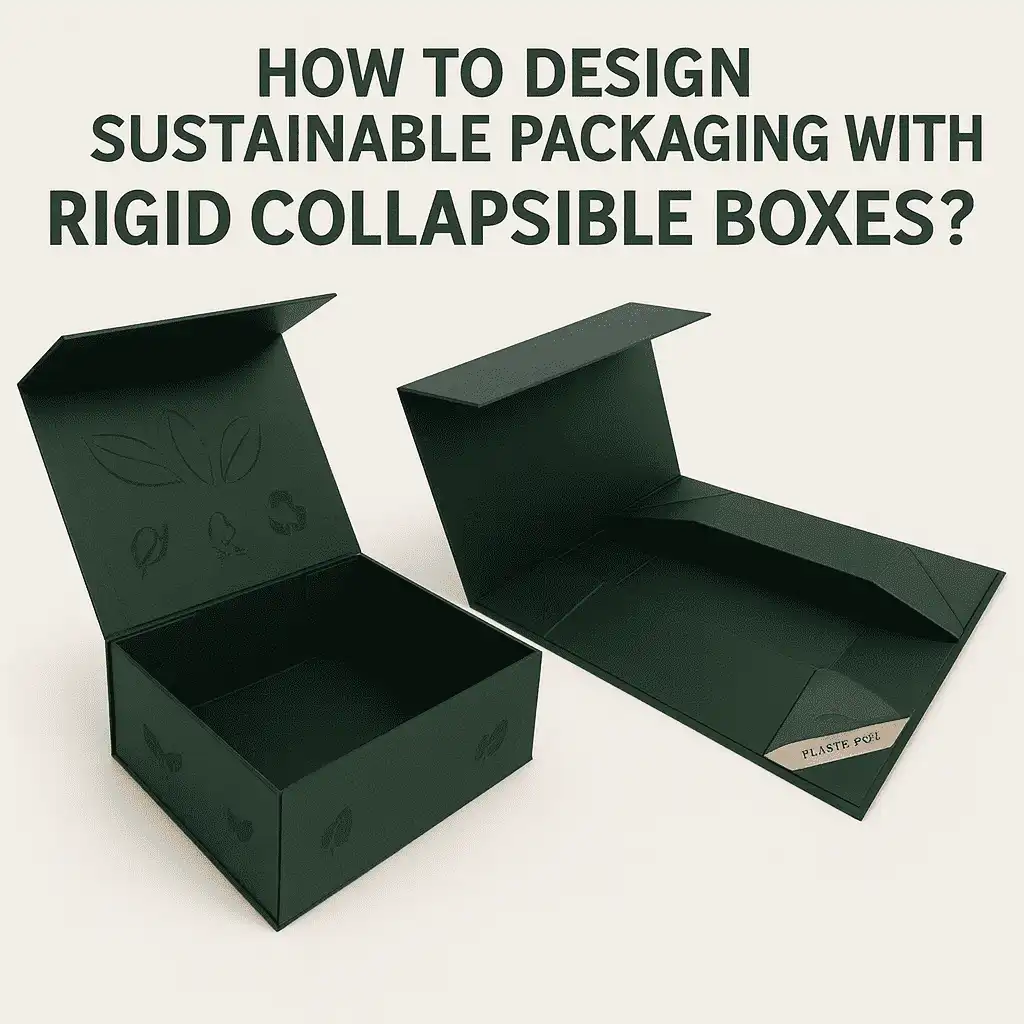 How to Design Sustainable Packaging with Rigid Collapsible Boxes?